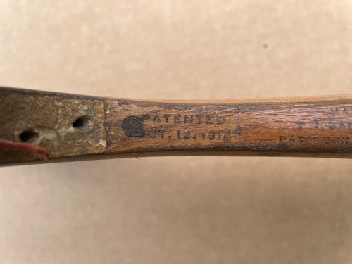 Outstanding Antique 1920'S BANCROFT "NEW WINNER" WOOD TENNIS RACQUET Racket USA - Picture 10 of 16