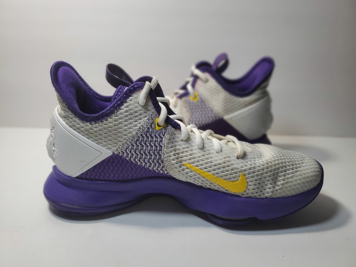 シューズ(男性用) NIKE LEBRON WITNESS IV LAKERS レブロン（NIKE） 即納 ナイキ メンズ バッシュ レブロン