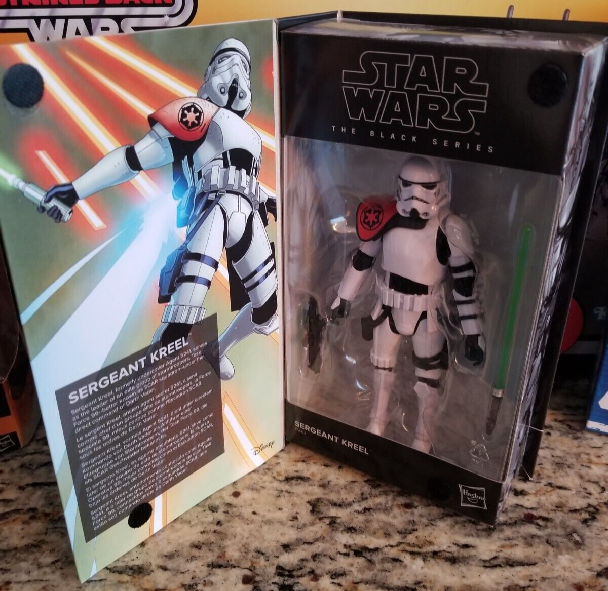 Hasbro Star Wars Black Series Collectors Edition Sergeant Kreel