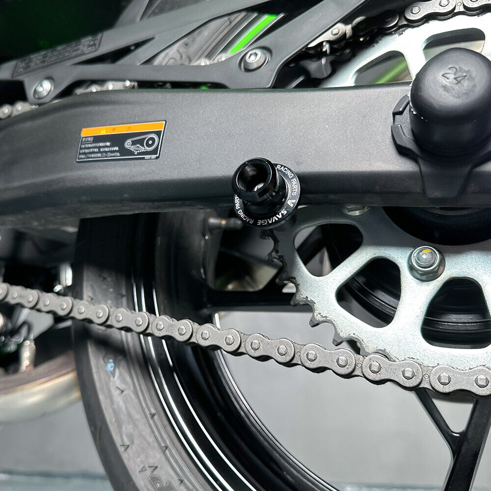M8 Rear Axle Swingarm Spools Sliders For KAWASAKI NINJA ZX M8 Rear Axle Swingarm Spools Sliders For KAWASAKI NINJA ZX
