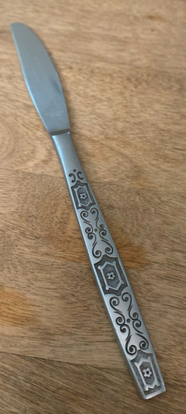 1 Dinner Knife Knives LUC69 Lifetime Cutlery Japan Stainless Textured