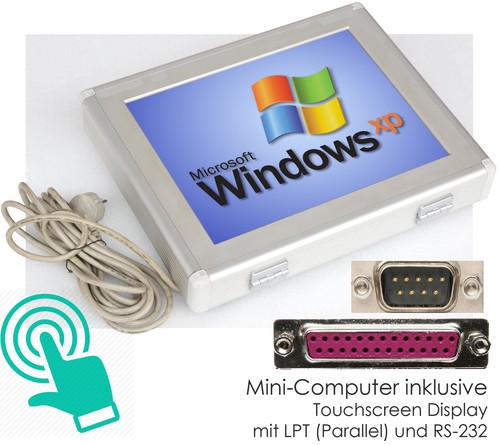 TERMINAL INDUSTRIE CDT150PC03 ORDINATEUR WINDOWS XP ÉCRAN TACTILE RS-232 LPT V256 - Photo 1/1