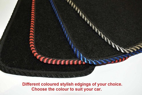 To Fit Renault Captur 2013 to 2018 Tailored Car Mats Carpet & Edgings with Clips - Picture 9 of 13