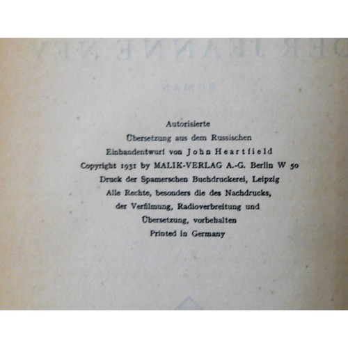 The Love of Jeanne Ney Die Liebe Der Jeanne Ney by Ilja Ehrenburg German Ed 1931 - Picture 7 of 9