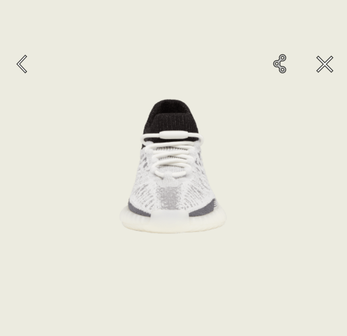adidas Yeezy 350 V2 Cmpct Slate White Panda US Size 8.5 NEW IN BOX