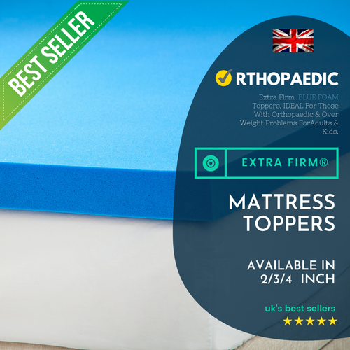 Extra Firm Mattress Topper _ Extra Firm Toppers _ ORTHOPAEDIC Topper