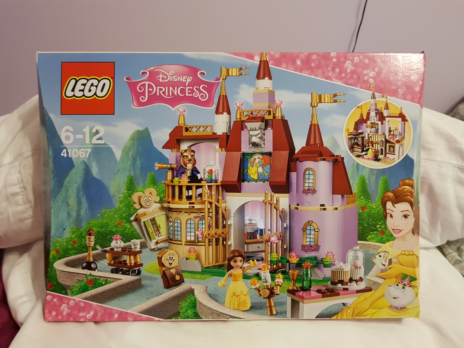 lego disney belle's enchanted castle