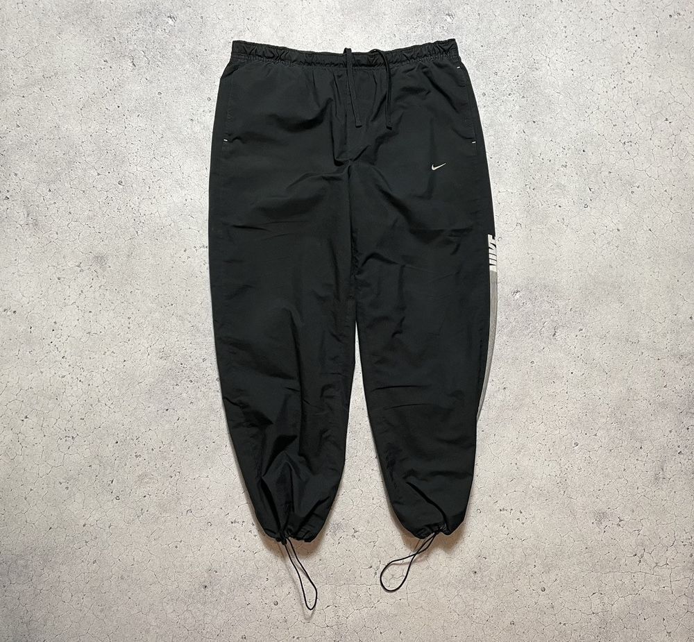 NIKE 90s nylon pants 刺繍swoosh vintage Vintage Nike Track Pants S Royal Blue Nylon Joggers