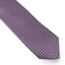Alfani Men's Moores Geo-Pattern Tie Pink Necktie Slim Modern 2 3/4" OS $55