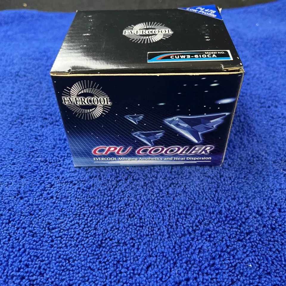 EverCool Socket 478 Low Profile Copper Heatsink 1U CPU Cooler - Image 3 of 3