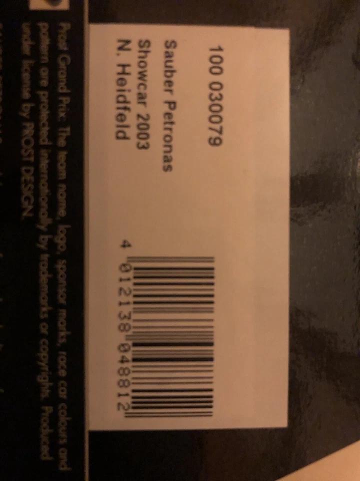 Minichcamps 1:18 Nick Heidfeld - Signed - Immagine 4 di 4