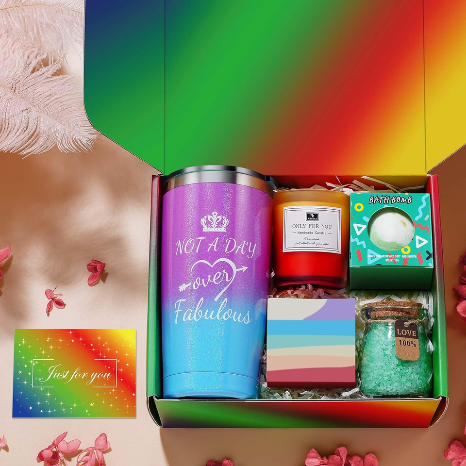 Birthday Gifts for Women,Happy Bath Set Relaxing Spa Gift Baskets Ideas