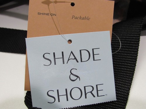 Shade & Shore Mesh Packable Tote Handbag Leopard Print - Picture 6 of 7