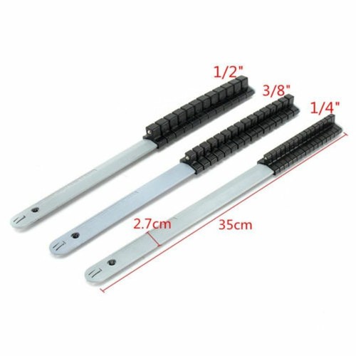 Workshop Tool Socket 3Set Storage Organiser Holder Rack Rail Wall Sliding Garage - 第 7/8 張圖片