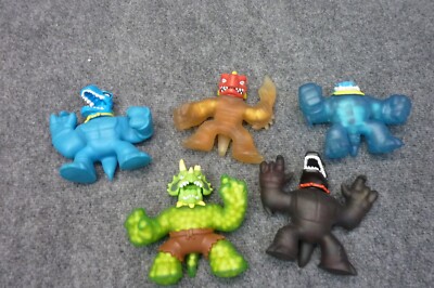 LOT OF 5 GOO JIT ZU FIGURES
