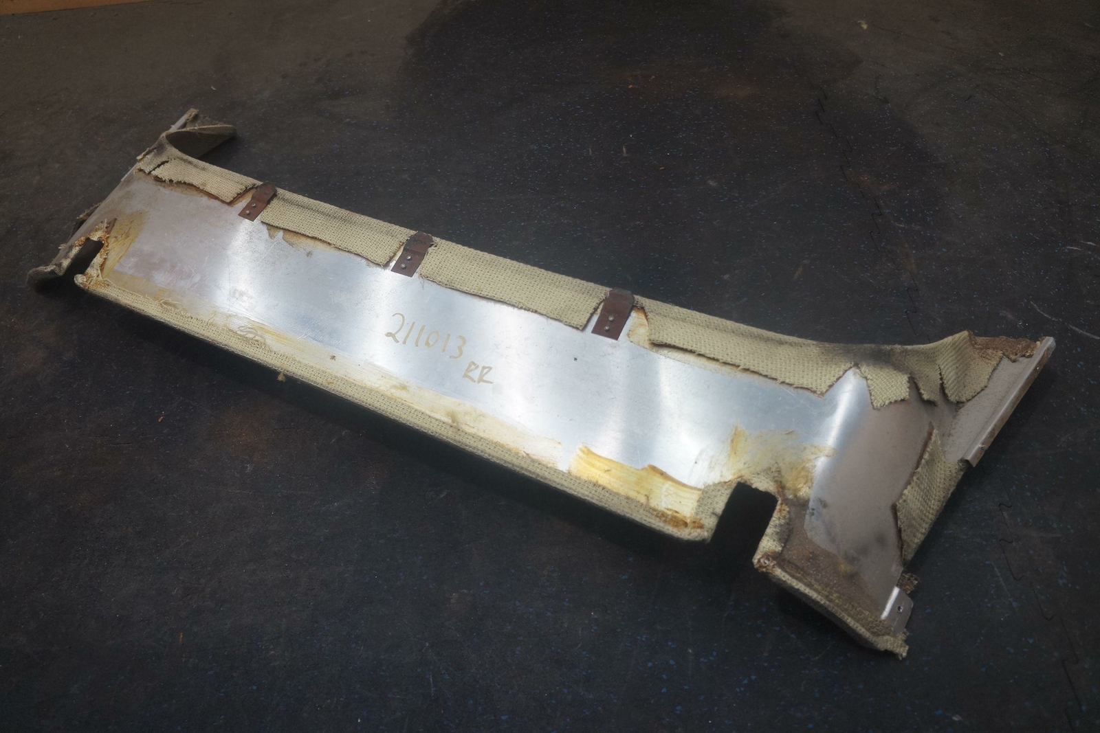 Rear Upper Roof Back Wall Window Molding Panel Ferrari 308 GTSi 1980