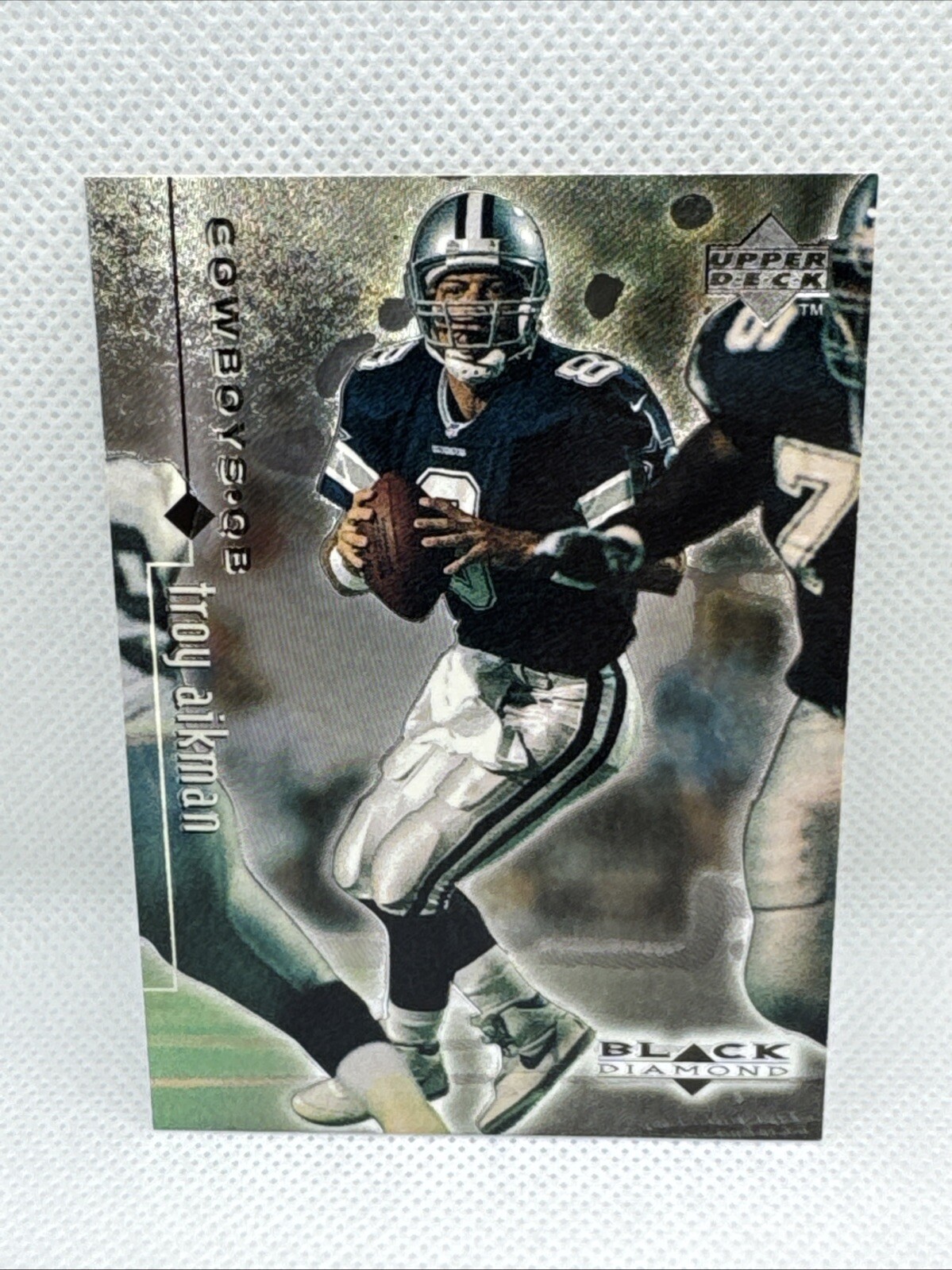 1998 Upper Deck Black Diamond Rookie Edition #22 Troy Aikman