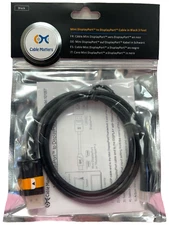 Cable Matters 4k Mini DisplayPort to DisplayPort Cable - Mac / PC - 3 ft - NEW