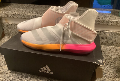 ADIDAS HARDEN B/E 3 BASKETBALL SHOES WHITE ORANGE PINK EF5290 (SIZE 11.5) Used‎ adidas Harden B/E 3 Childhood Friends for Sale  main image 4