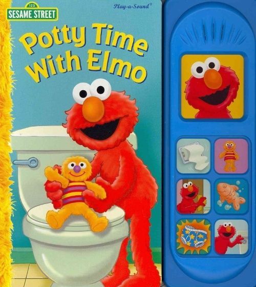 Sesame Street: Potty Time with Elmo Potty Tr- board book, 9781412734868, PI Kids