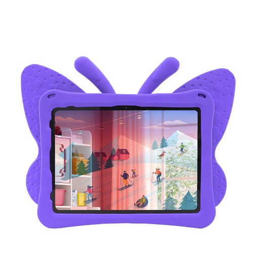 Funda de silicona para niños con soporte mariposa para iPad Pro 11"/Air 11" 2024/10th/Mini 7 - Imagen 64 de 100