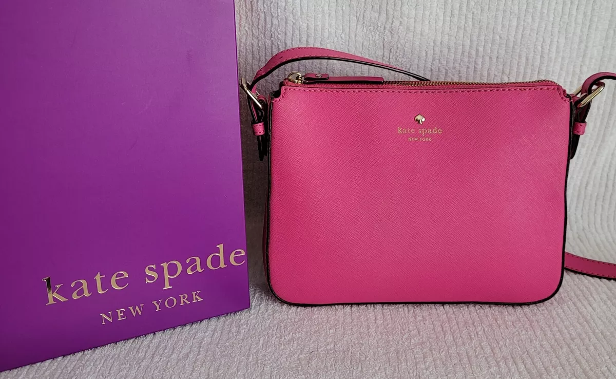 Kate Spade Light Pink Leather Crossbody Bag