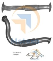 BM50164 Ford Focus 2.0I 16V 10/98-9/04 Auspuff Linkfront Flexi Rohr