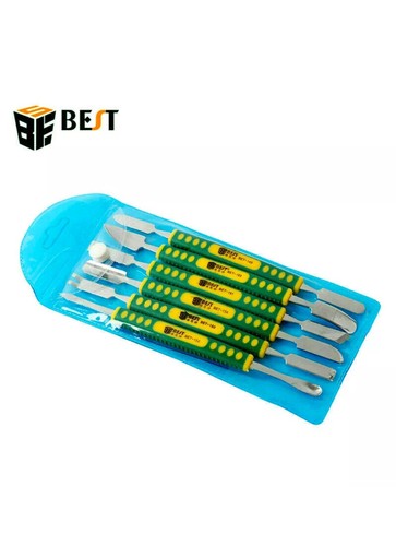 9PC Repair Opening Tool Metal Plastic Nylon Pry Spudger Set iPhone Tablet Sticks - Picture 8 of 8