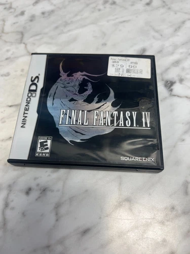Final Fantasy IV (Nintendo DS, 2008) CASE, REG CARD AND MANUAL ONLY