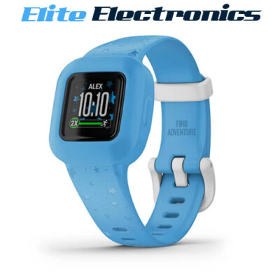 Garmin Vivofit Jr Blue Stars Activity Smart Watch 010-02441-22