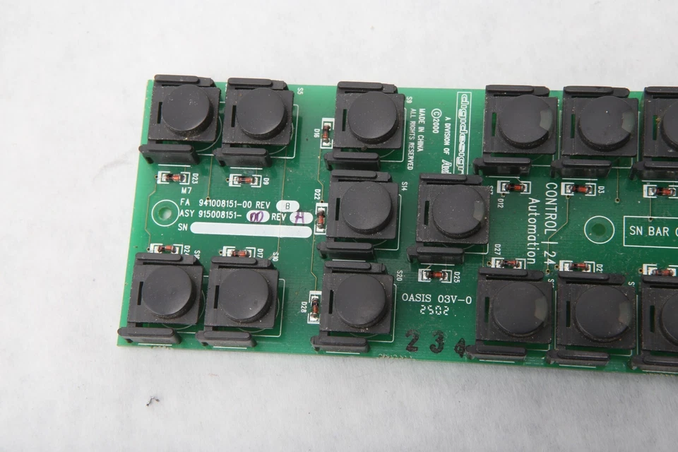 Digidesign Focusrite Control 24 Mixing Console Automation Board 941008151-00 S21 - Image 3 of 4