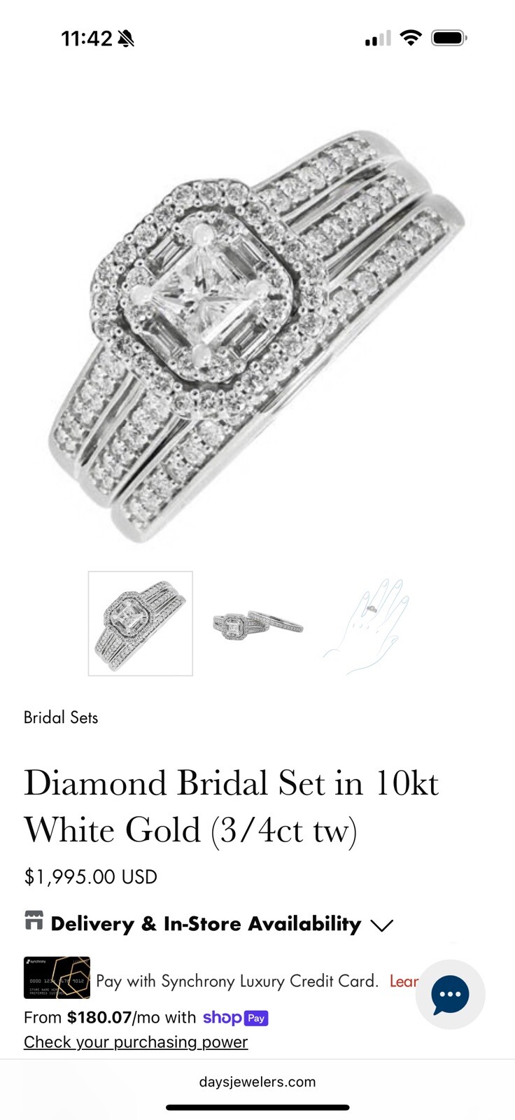 Engagement Ring Set - image 2