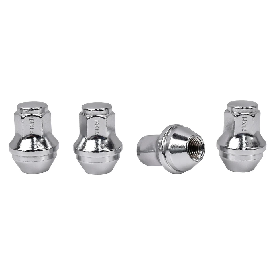 Tuercas cromadas 24 piezas M14x1,5 para Ford Expedition F150 Lobo Lincoln 2015-2022 Foto 2 de 4