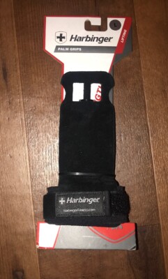 Harbinger Protective Strength Training Lift Assist Palm Grips Xl / Black / T2
