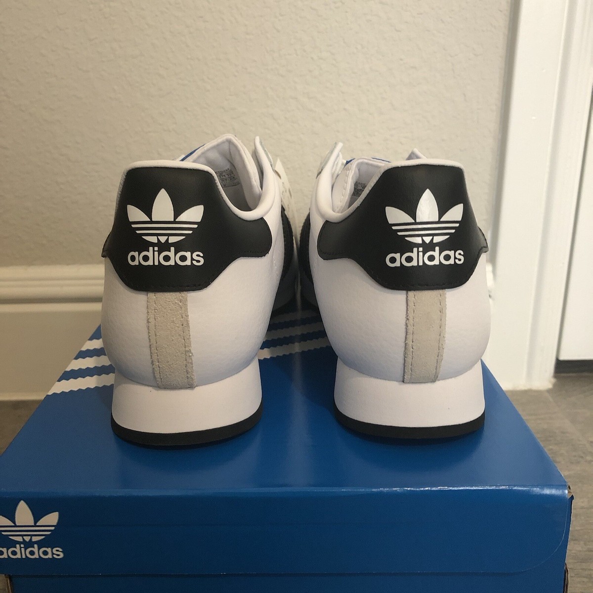 Adidas Originals Samoa White Black Athletic Shoes Sneakers Men’s Size 10 NEW Amazon.com | adidas Originals Men main image 2
