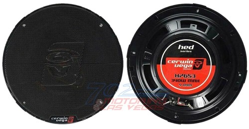 ¡NUEVO! ALTAVOCES COAXIALES PARA COCHE CERWIN-VEGA H7653 680W PEAK 6.5" SERIE HED 3 VÍAS - Imagen 2 de 2