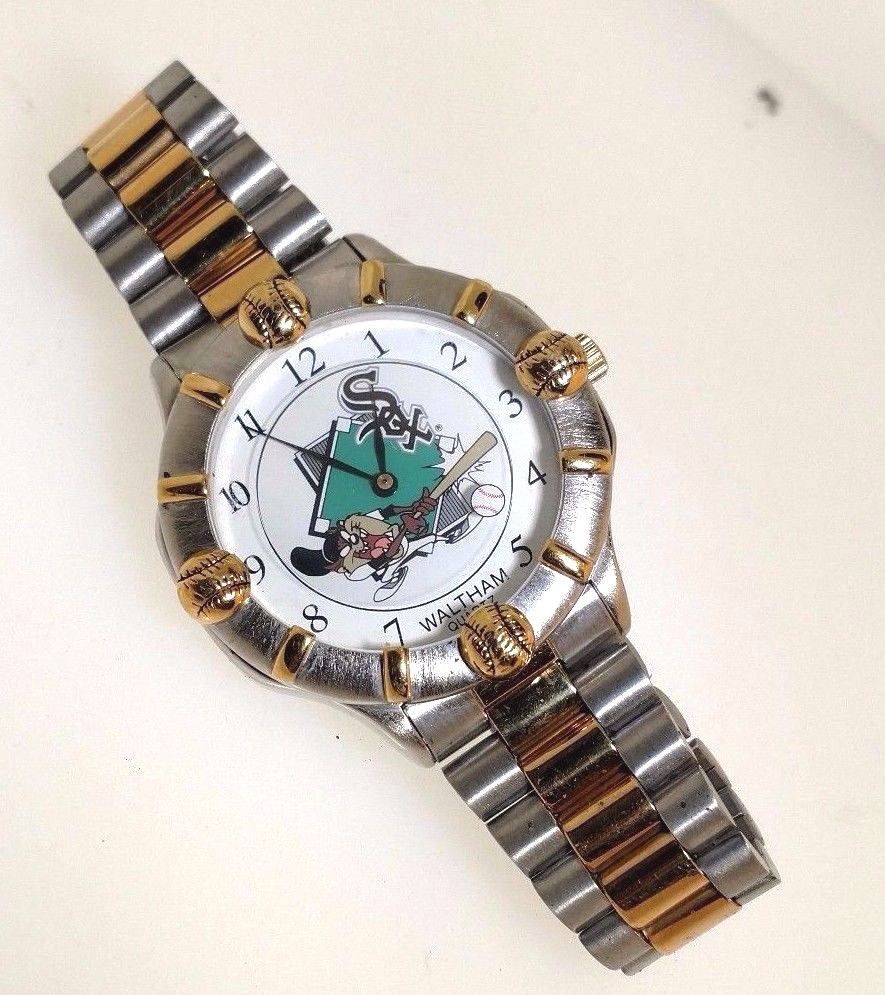 Waltham Cortez Tasmanian Devil Sox Baseball team watch | eBay display picture 2
