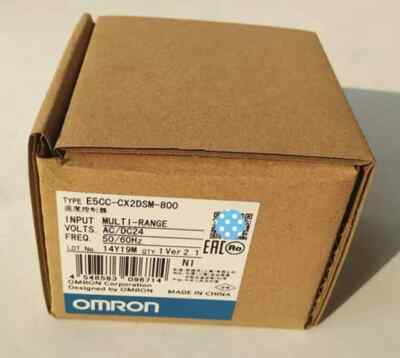 New Omron Temperature Controller E5CC-CX2DSM-800 ACDC24V Relay E5CC-CX2DSM-800