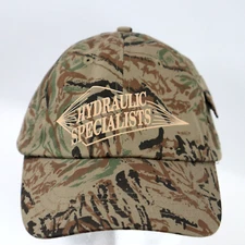 Hydraulic Specialists Trucker Baseball Hat Cap Camo