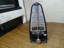 Vintage Wittner Taktell Piccolo Metronome Black Made in West Germany