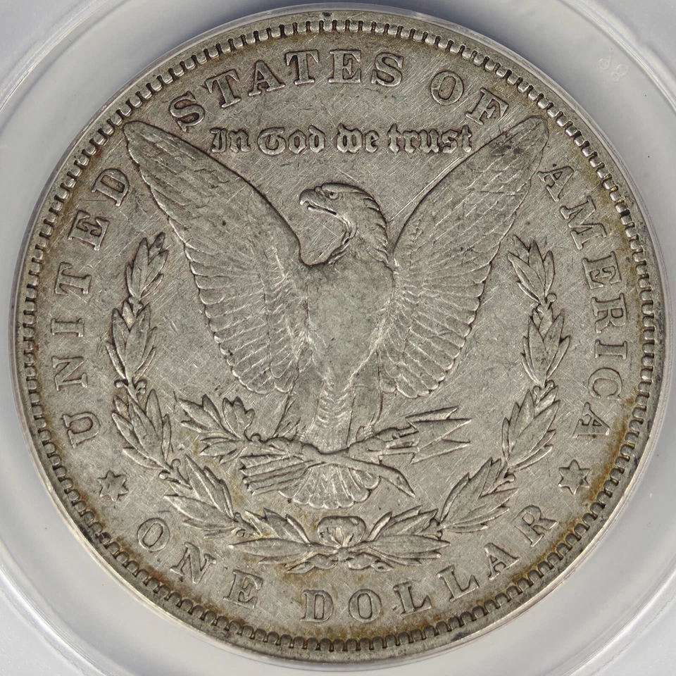 1878 Rev of 79 $1 Morgan Dollar ANACS VF25 Details Cleaned/Scratched - Image 4 of 4