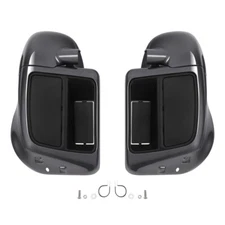 Lower Vented Fairing Fit For Harley Street Glide 14-23 22 Gauntlet Gray Metallic