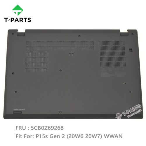 5CB0Z69268 for Lenovo Thinkpad P15s Gen 2 Lower Case Bottom Base D Cover  WWAN | eBay