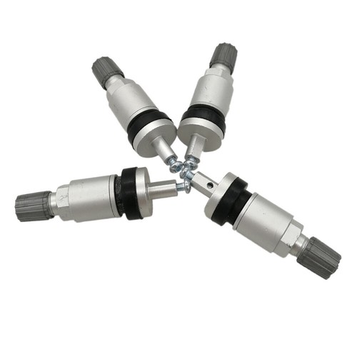 4X Aluminum TPMS Wheel Valve Stems Replacement Repair Kit For Buick Cadillac GMC - Picture 3 of 5