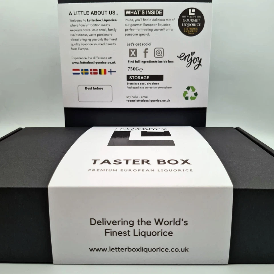 European Gourmet Liquorice Giftbox Sweets Gift Large - Image 3 of 4