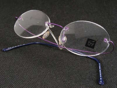 Try ULTRALIGHT Titanium TF 01 146 Lila Seltene Sonnenbrille 48-16-145 Italien