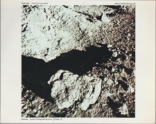 Apollo 12 Close-Up of Lunar Rock Official NASA Lithograph