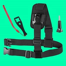 Adjustable Single Shoulder Strap Mount Kits for GoPro HERO Series 8 - 3 & Max 9