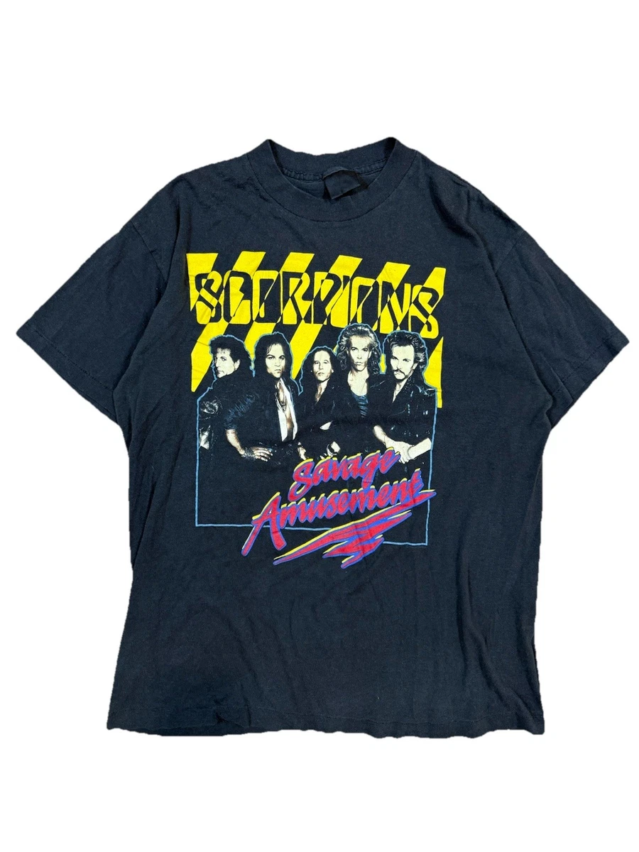 Scorpions Tour T Shirt In Men's Vintage T-Shirts for sale | eBay