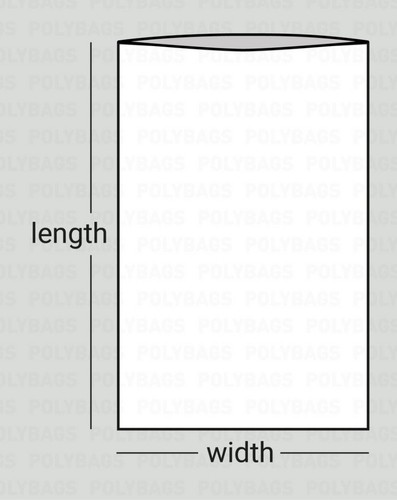 100 Clear Polythene Bags 30x40cm 200G Heavy Duty Plastic Screw Hook Storage - Picture 2 of 2
